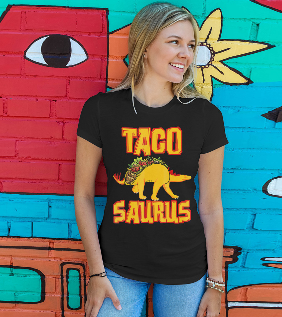 Cinco De Mayo Tacosaurus Dinosaur Taco Saurus T-Shirt