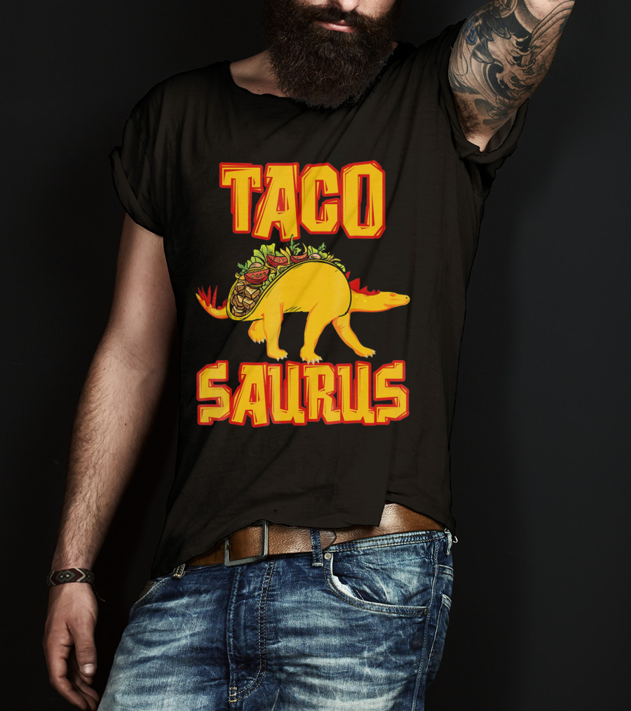 Cinco De Mayo Tacosaurus Dinosaur Taco Saurus T-Shirt