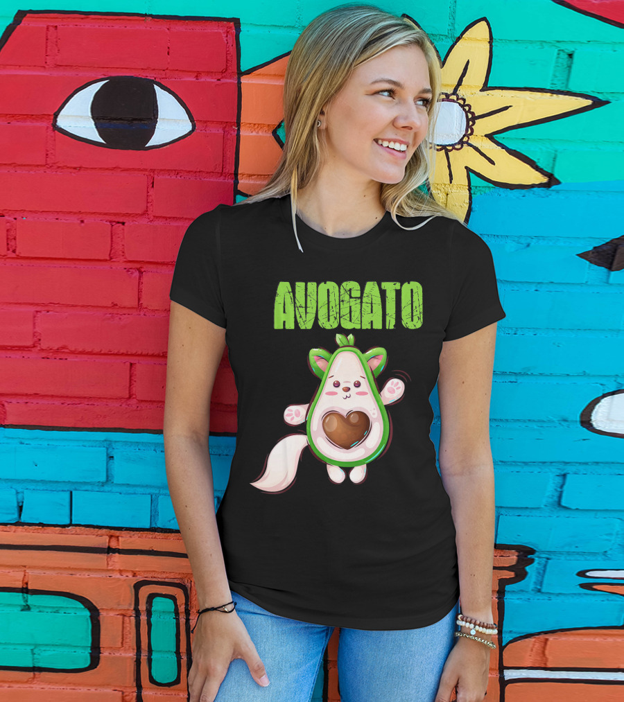 AVOGATO Cinco De Mayo Cat Avocado T-Shirt