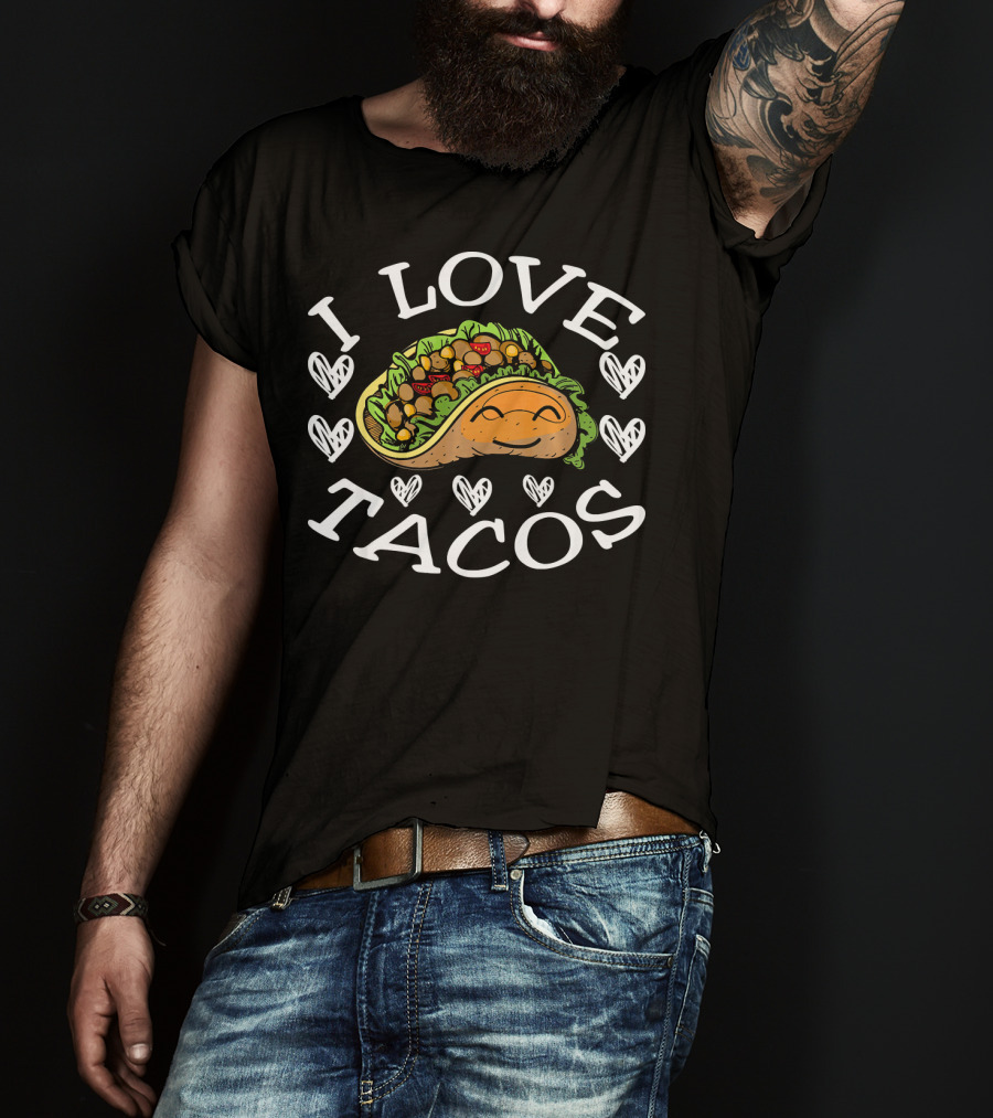 I Love Tacos Cinco De Mayo Women Me T-Shirt