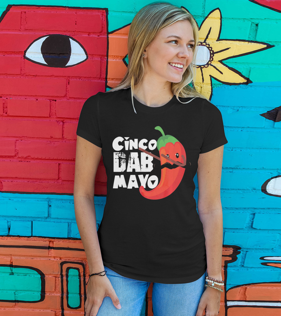 Cinco De Mayo Dab Pepper T-Shirt