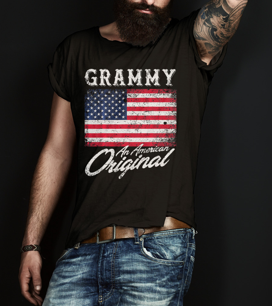 GRAMMY An American Original With USA Flag T-Shirt