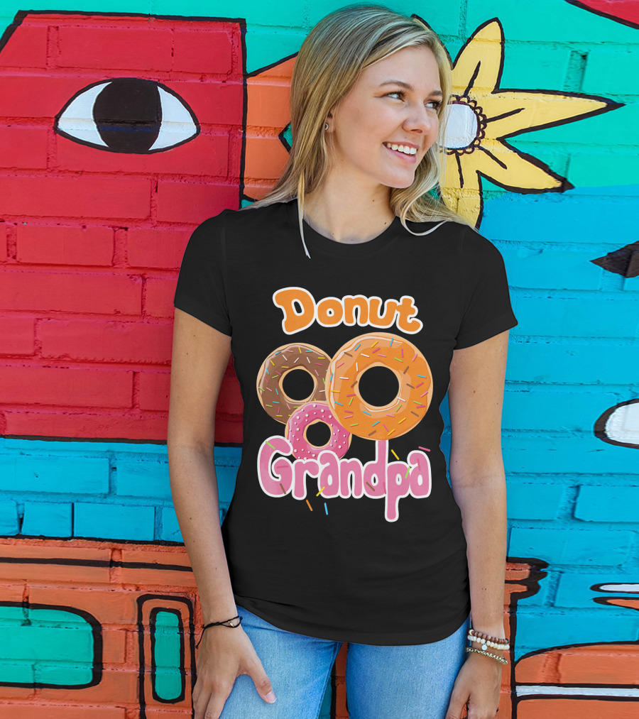 Donut Grandpa Trio Sprinkles T-Shirt