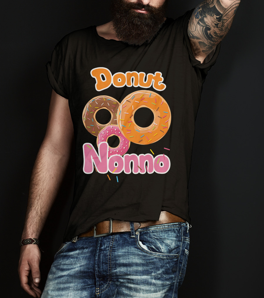 Donut Nonno Sprinkled Doughnut Trio T-Shirt