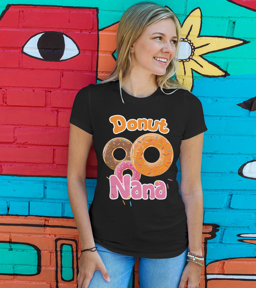 Donut Nana Sprinkled Doughnut Trio T-Shirt