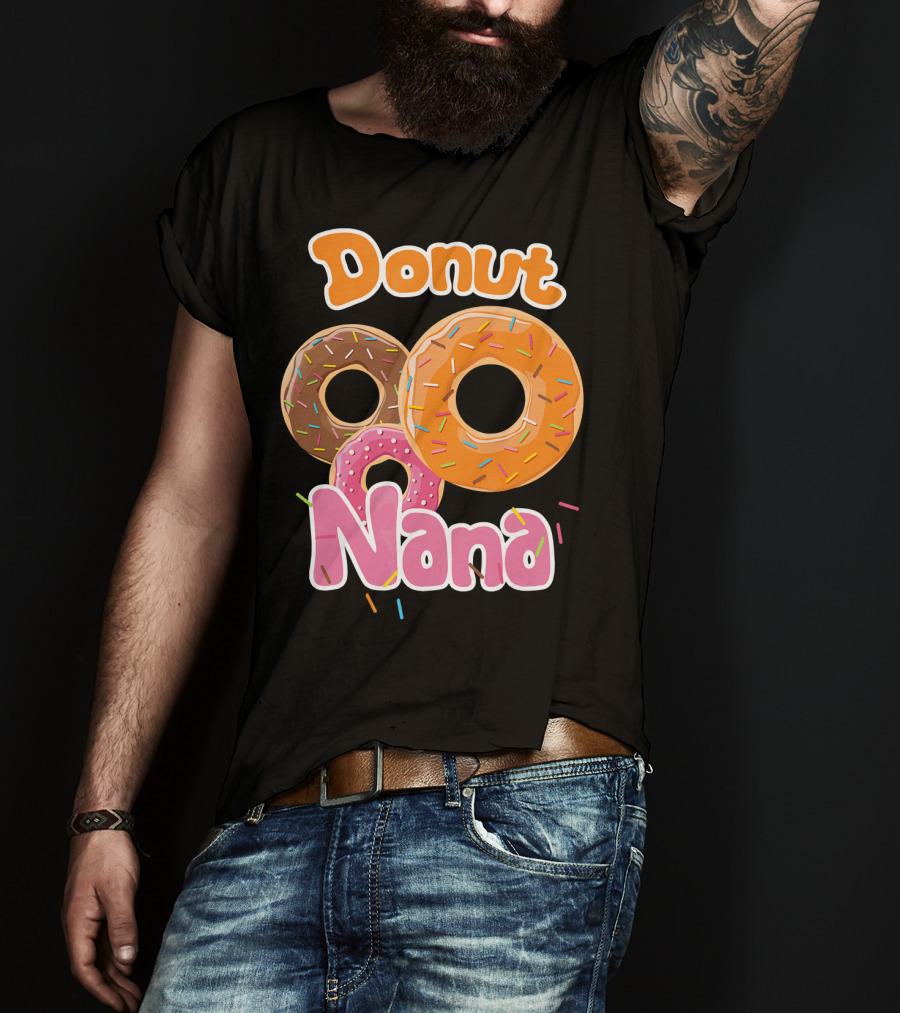 Donut Nana Sprinkled Doughnut Trio T-Shirt