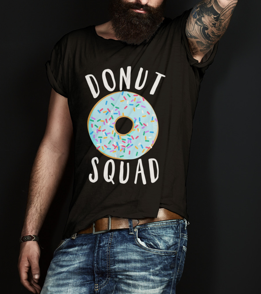 Donut Squad Funny Sprinkles Group T-Shirt