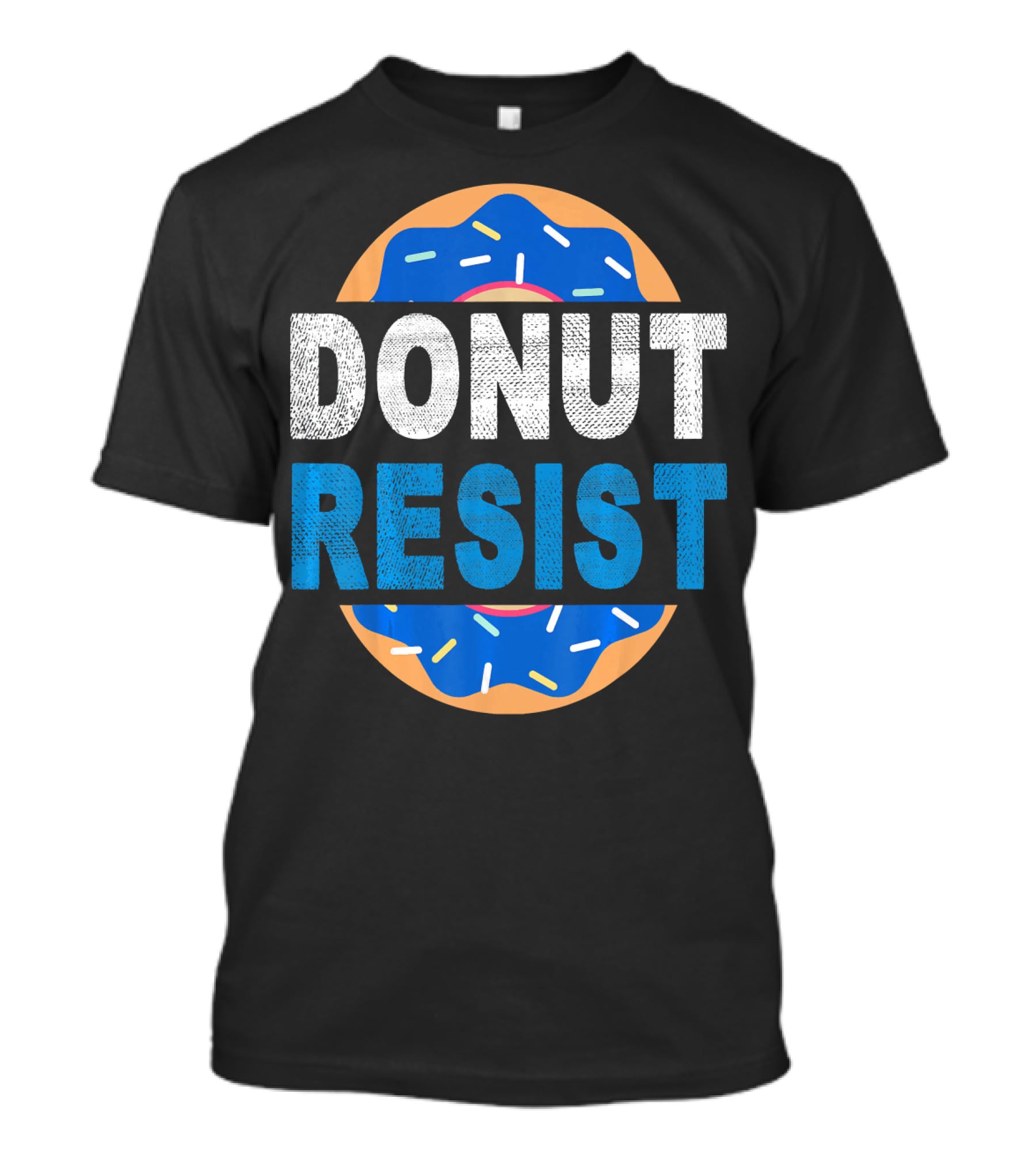 Donut Resist Chef Funny Police Cop Appreciation T-Shirt