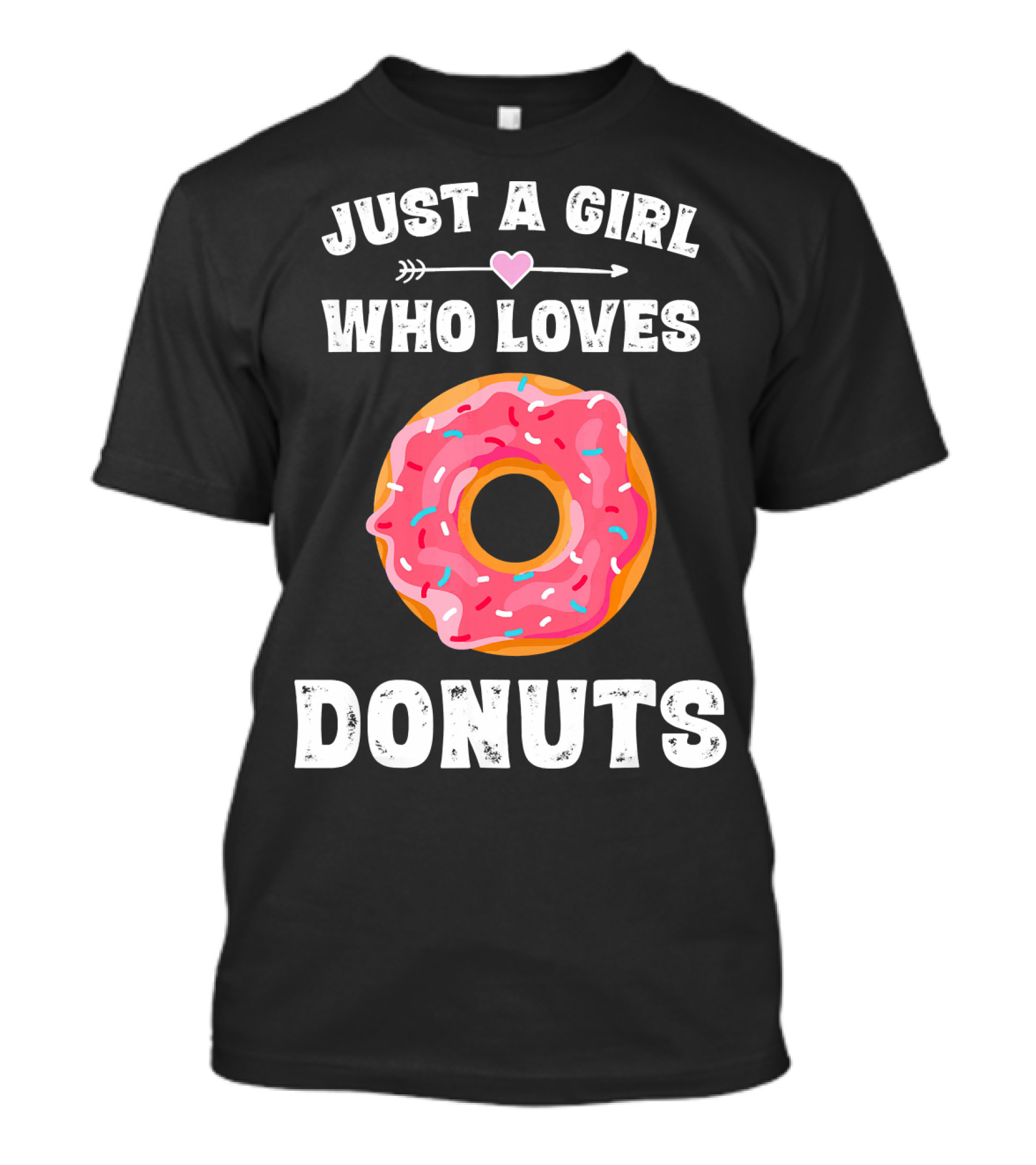 Just A Girl Who Loves Donuts T-Shirt