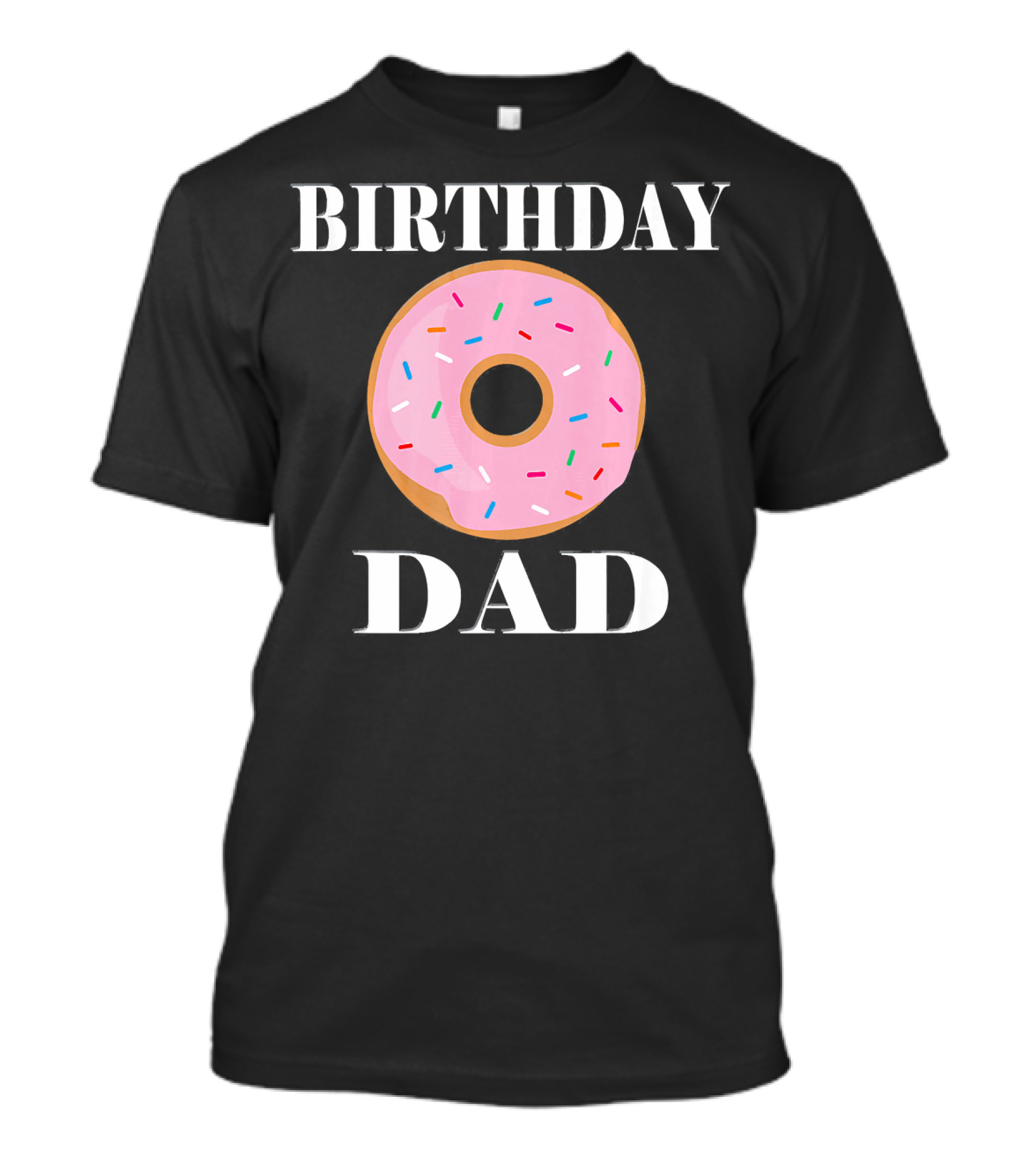 Birthday Donut Dad Party T-Shirt