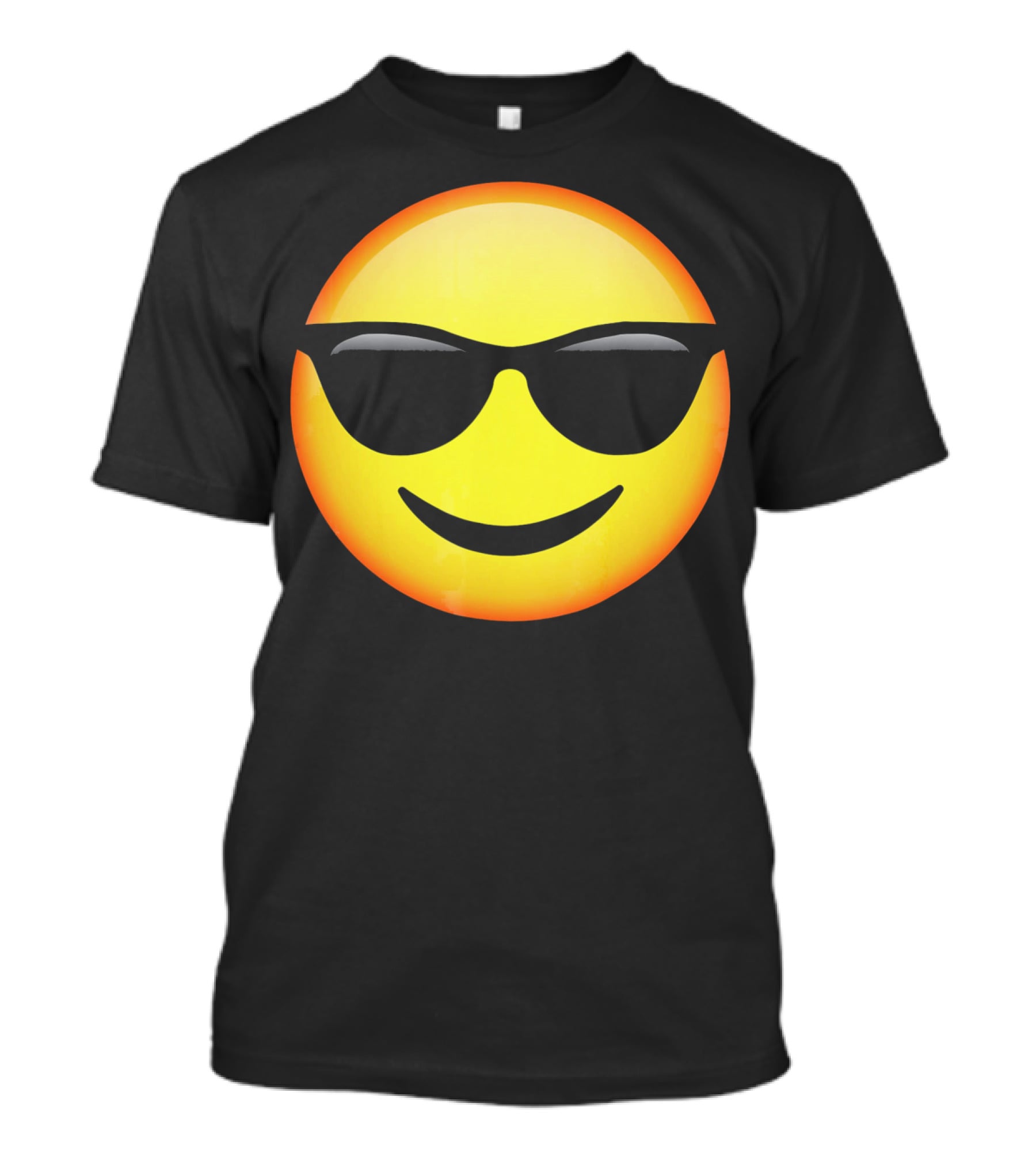 HD Emoji Sunglasses Face Emoticon T-Shirt