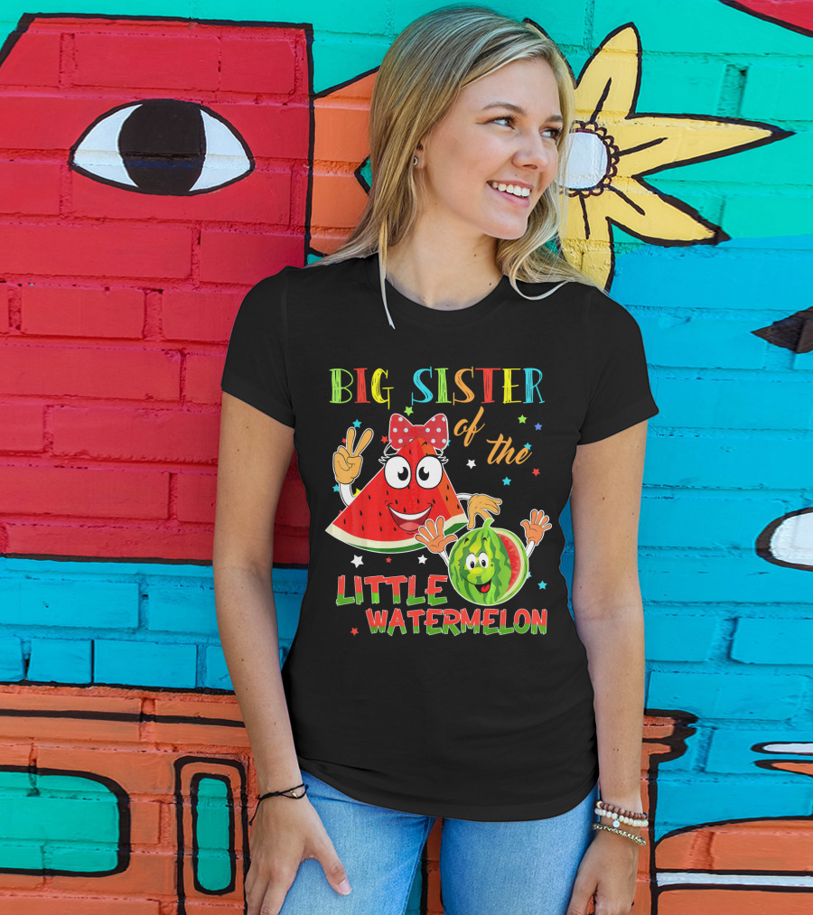Big Sister Of The Little Watermelon T-Shirt
