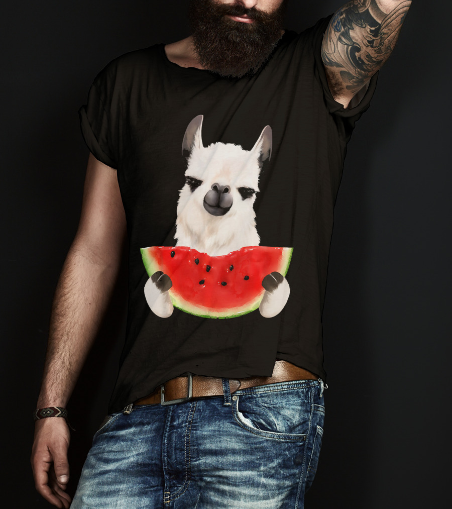 Llama Llama Loves Watermelon T-Shirt