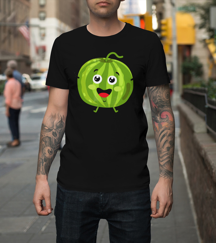 Happy Smiling Watermelon T-Shirt