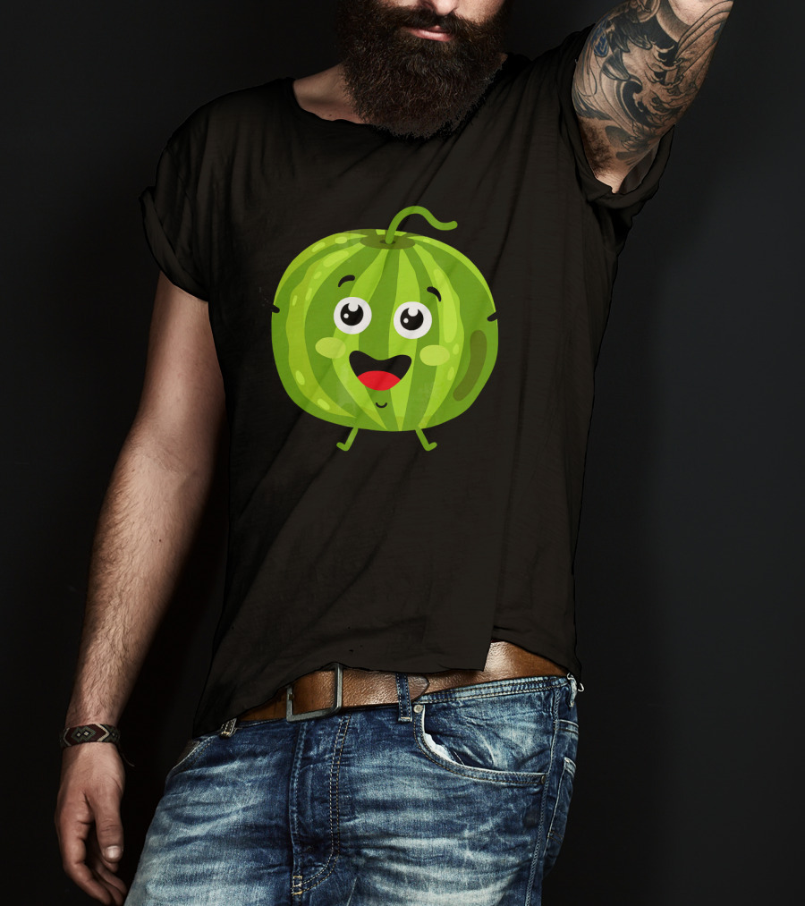 Happy Smiling Watermelon T-Shirt