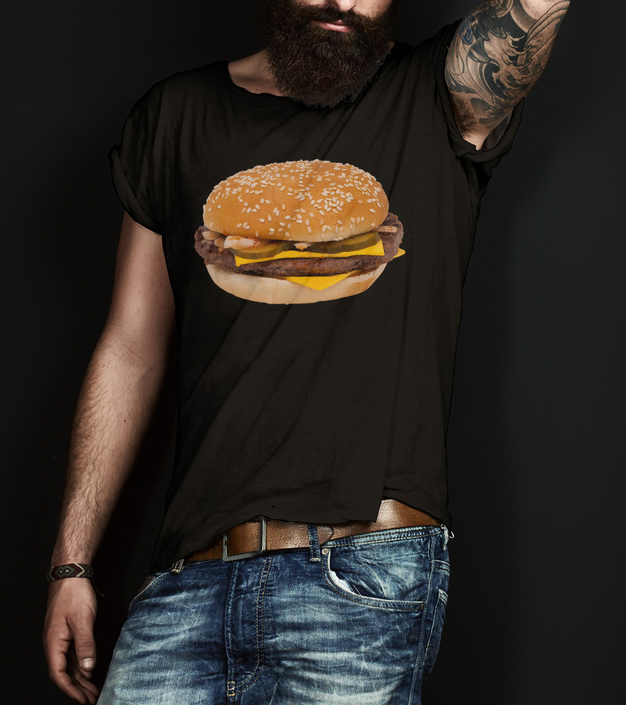 Cheeseburger Hamburger Costume T-Shirt