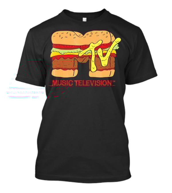 MTV Music Television Hamburger T-Shirt