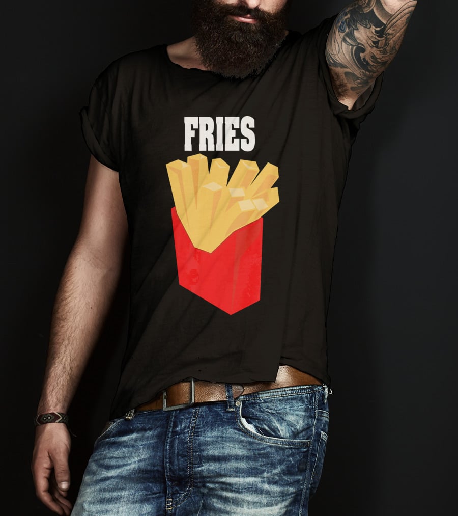 FRIES French Fries Box T-Shirt