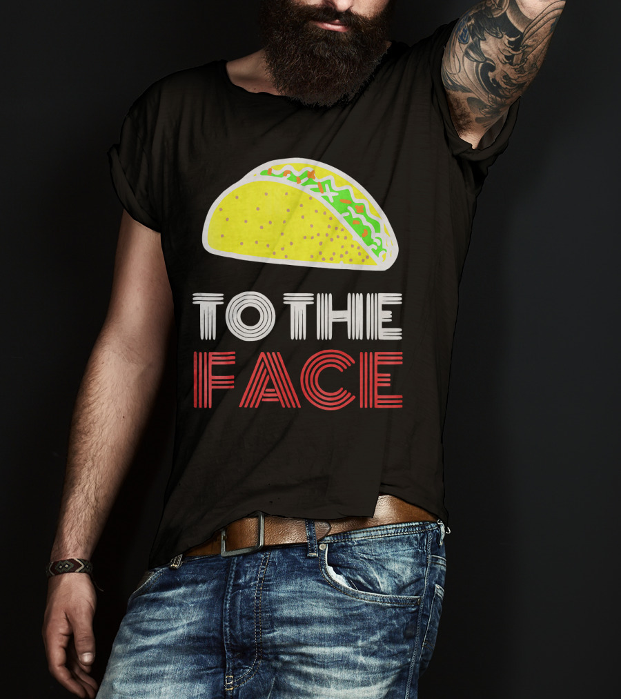 Vintage Taco To The Face Tuesday T-Shirt