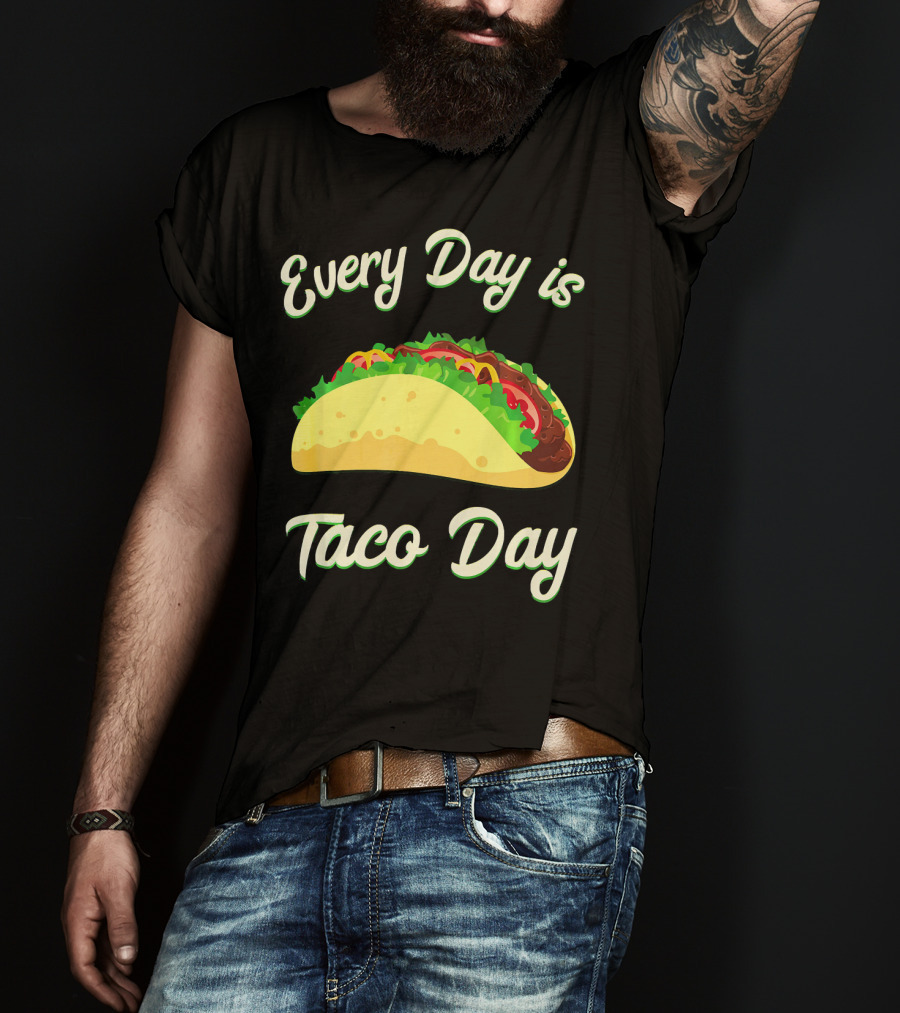 Every Day Is Taco Day Kids Plu T-Shirt