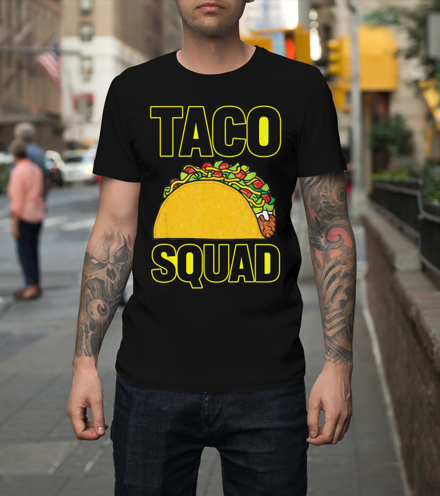 Taco Squad Taco Lovers Fiesta T-Shirt