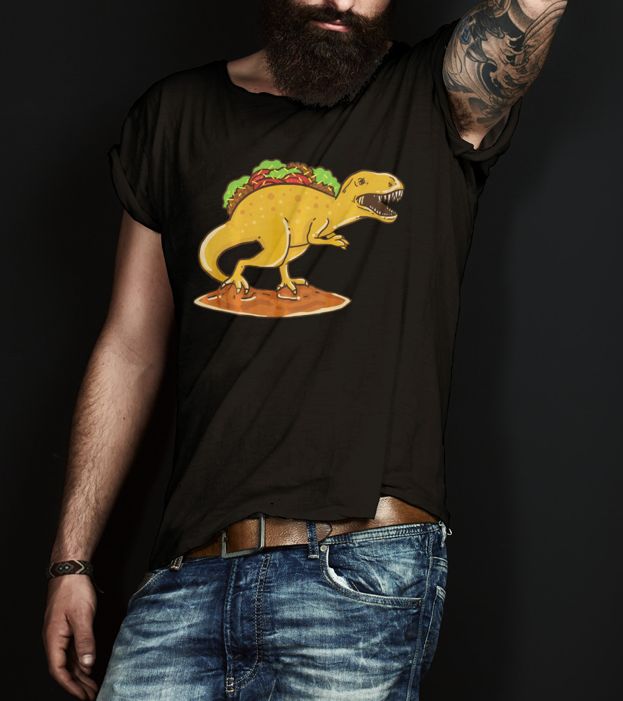 Tyrannosaurus Rex Taco Dinosaur T-Shirt