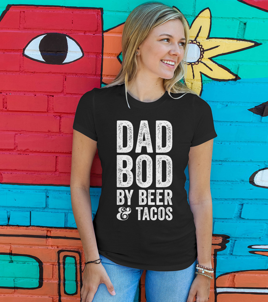 Dad Bod By Beer And Tacos Men's T-Shirt