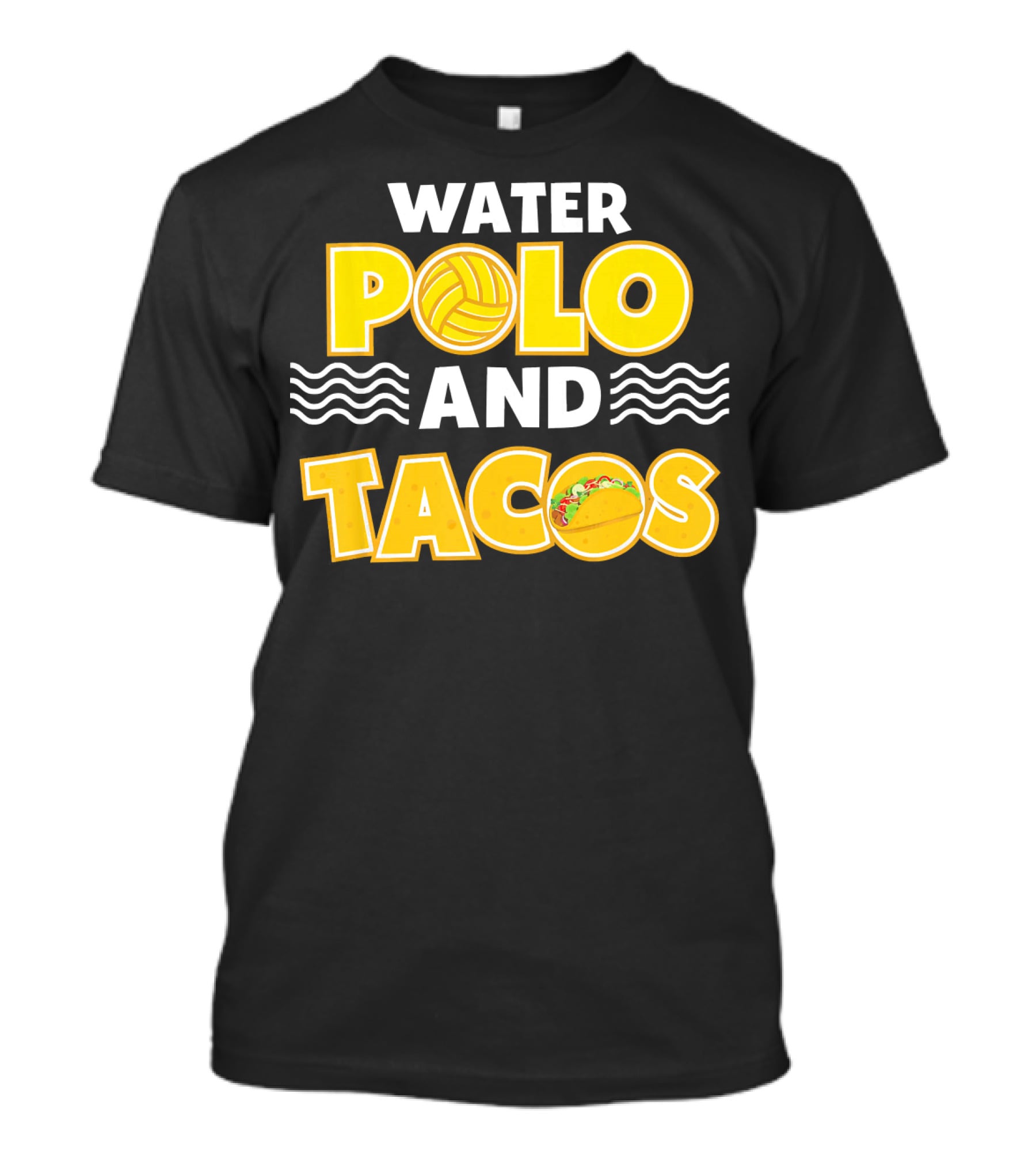 Water Polo And Tacos Player Team Gro T-Shirt