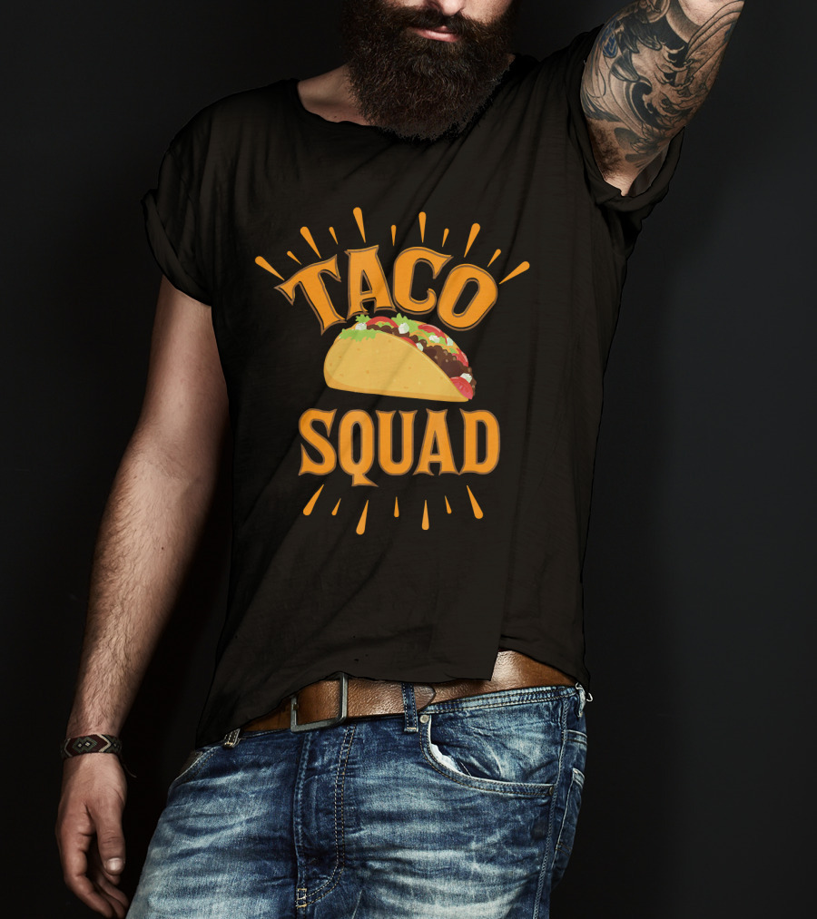 Taco Squad Funny Friends Taco T-Shirt
