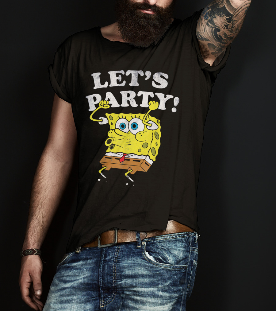 SpongeBob SquarePants Let's Party T-Shirt