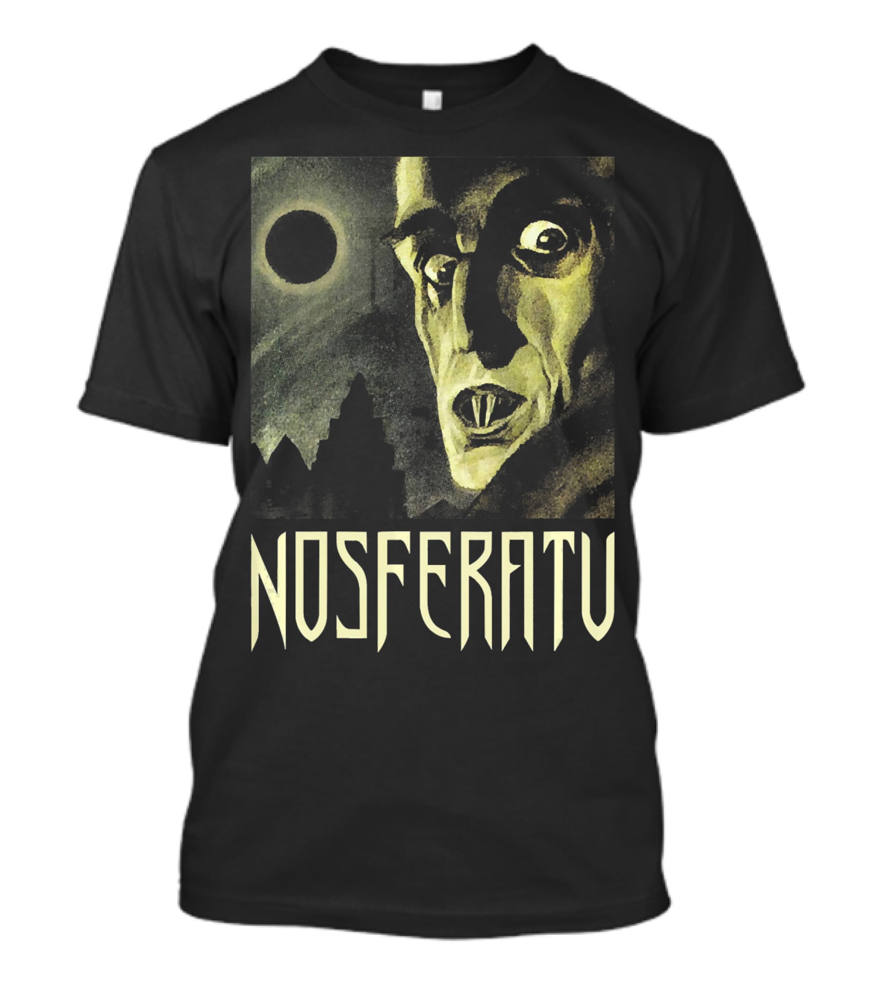Nosferatu Vintage Horror Film Vampire Eclipse T-Shirt