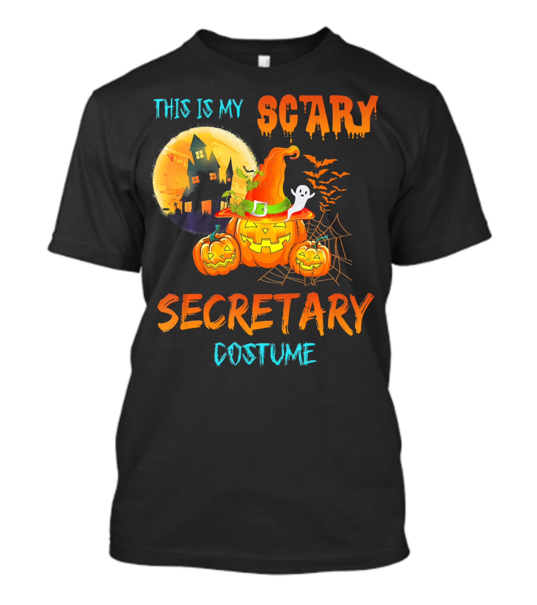 This Is My Scary Secretary Costume T-Shirt