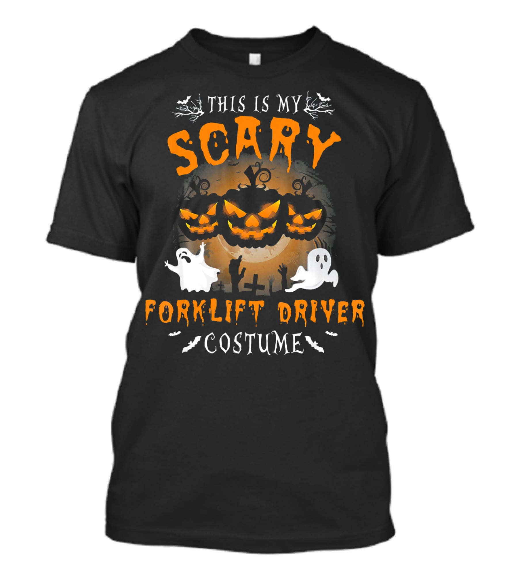 This Is My Scary Forklift Driver Costume T-Shirt