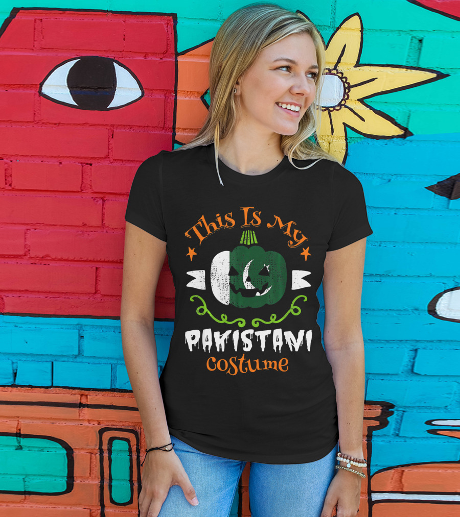 This Is My Pakistani Costume Pumpkin T-Shirt