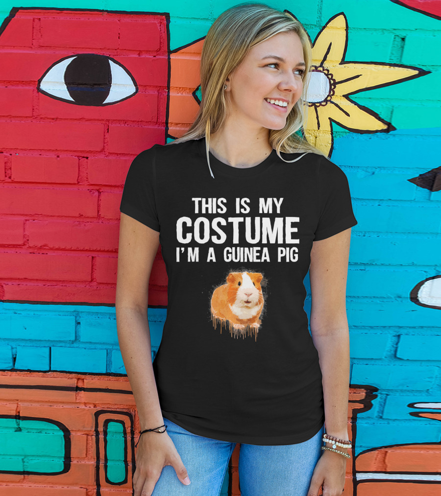 This Is My Costume I'm A Guinea Pig T-Shirt