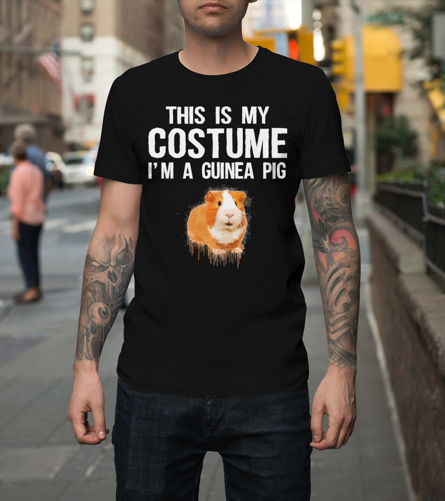 This Is My Costume I'm A Guinea Pig T-Shirt