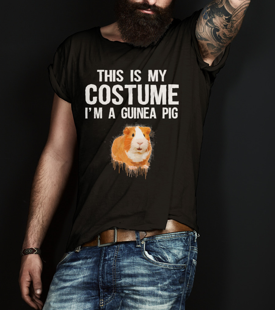This Is My Costume I'm A Guinea Pig T-Shirt