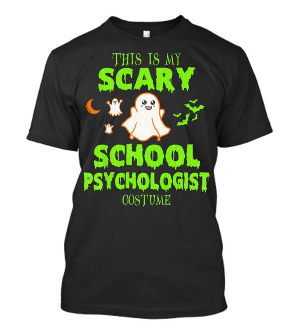 This Is My Scary School Psychologist Costume T-Shirt