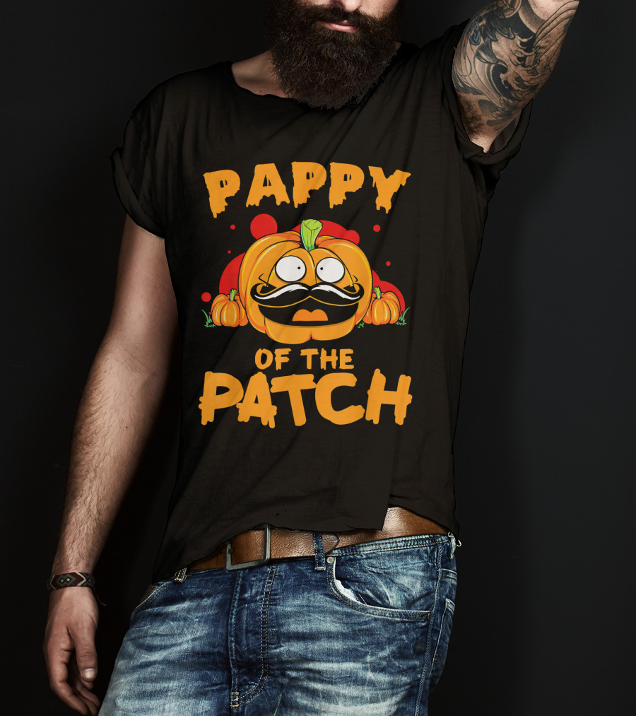 Pappy Of The Patch Pumpkin Family Fun Mens T-Shirt