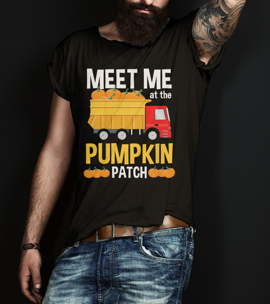 MEET ME AT THE PUMPKIN PATCH Toddler Thanksgiving Shirts Kids T-Shirt