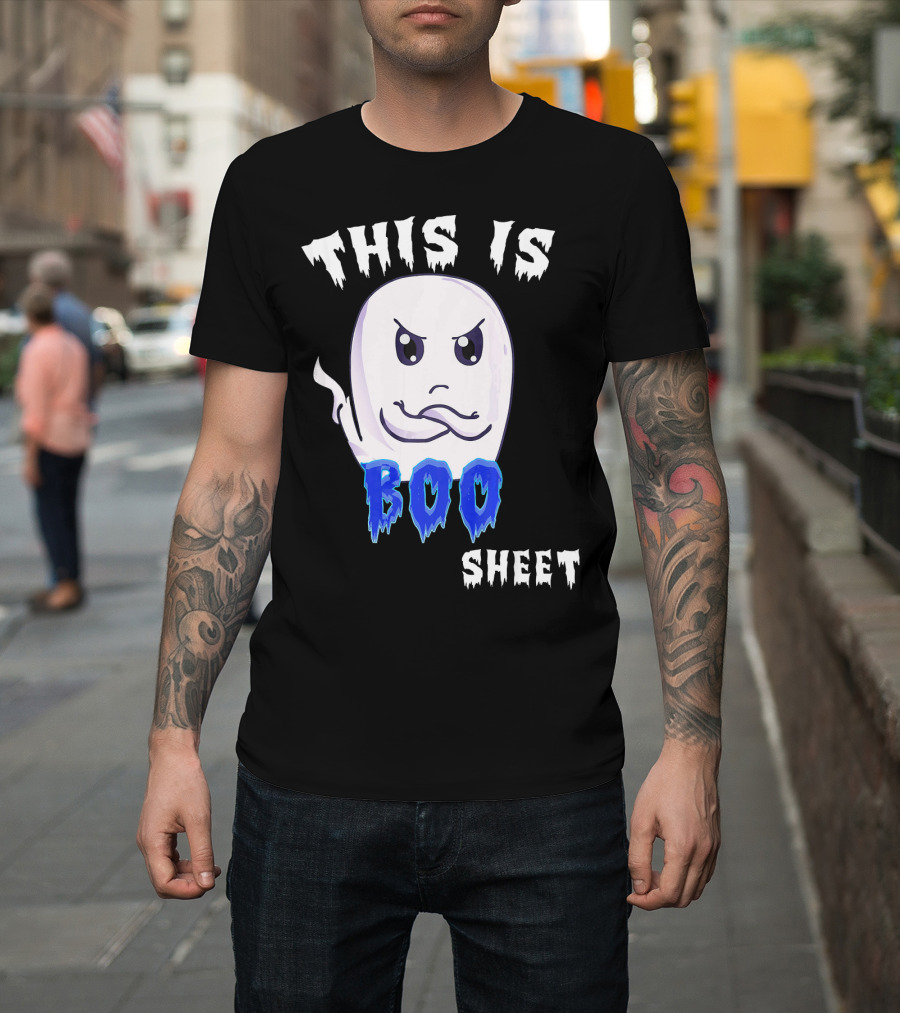 This Is Boo Sheet Funny Ghost Pun T-Shirt