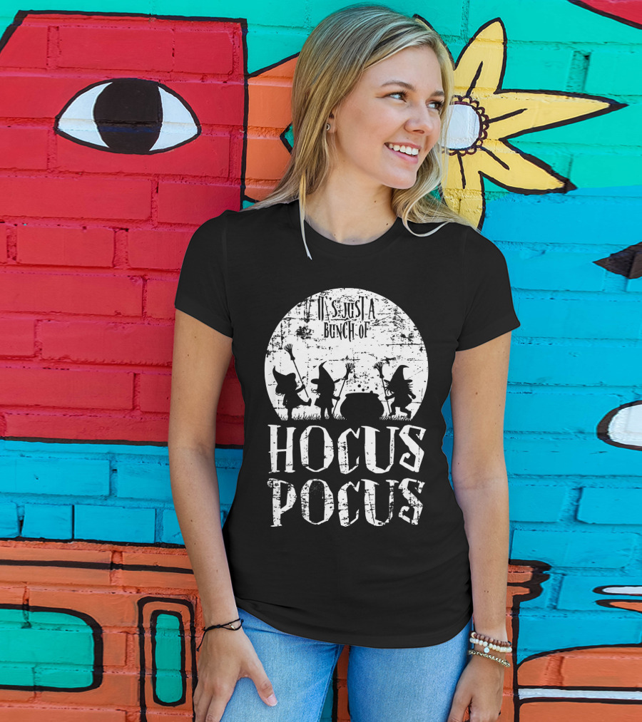 It's Just A Bunch Of Hocus Pocus Silhouette Trio T-Shirt