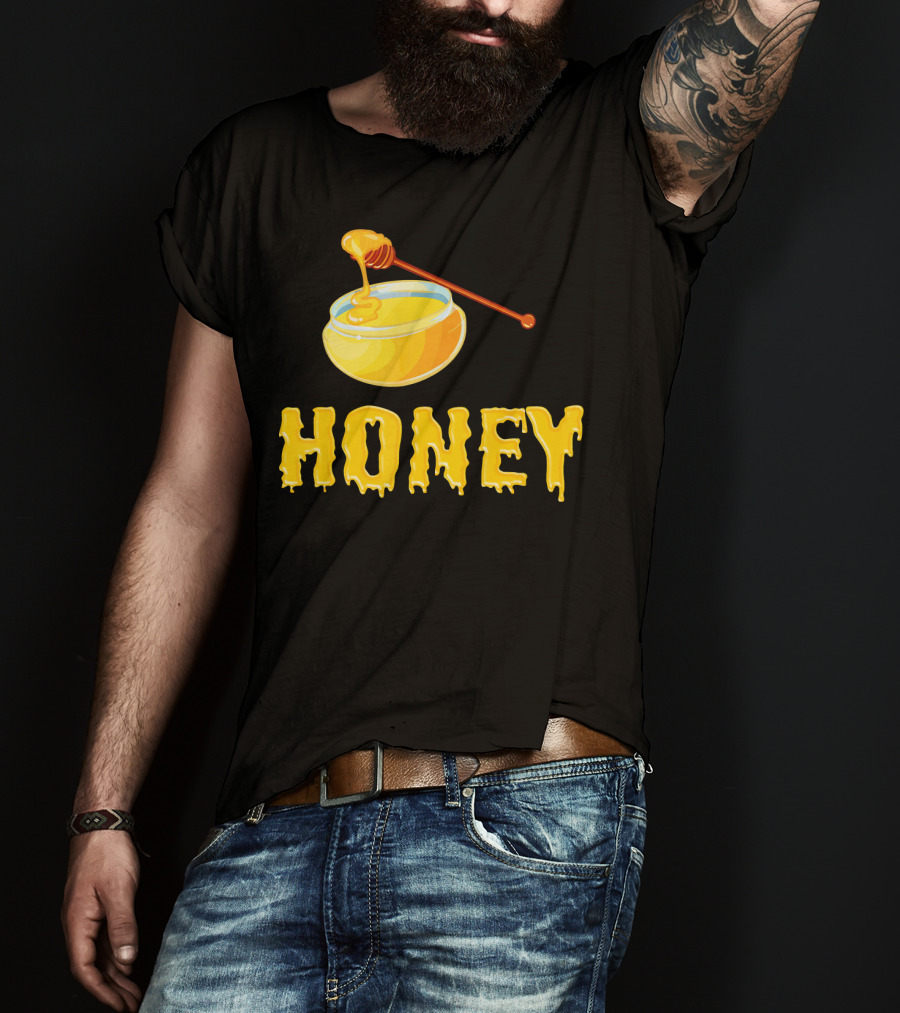 Honeypot Honey Dripping From Golden Jar T-Shirt