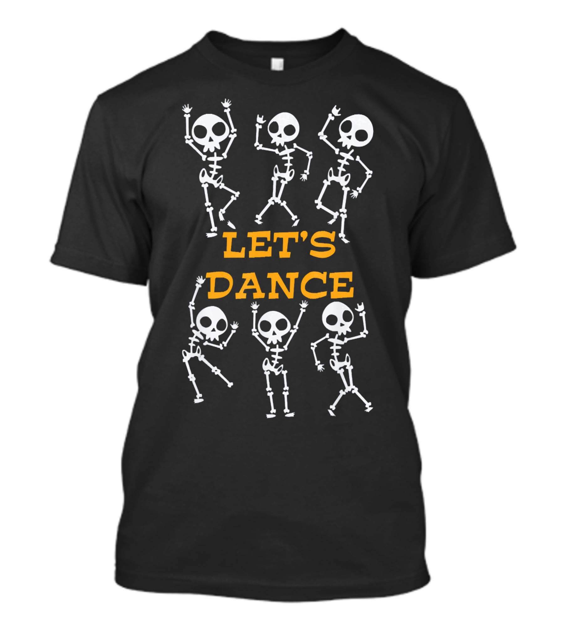 Let's Dance Ghost Skeletons T-Shirt