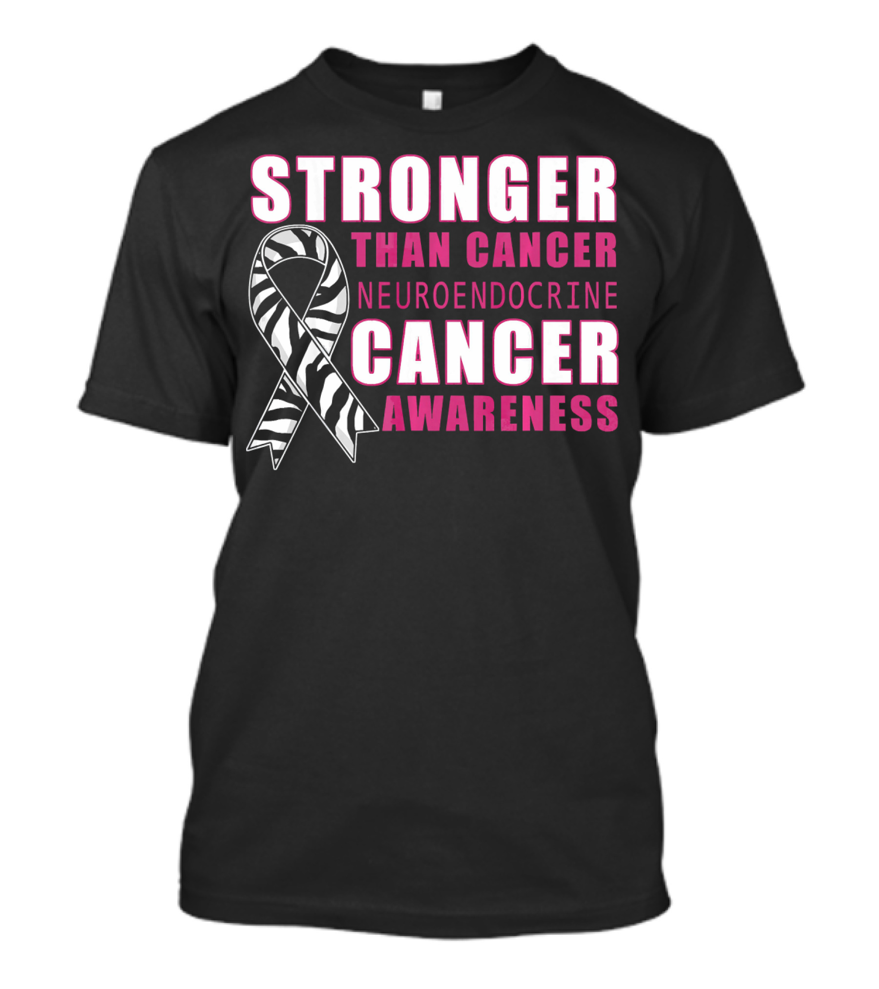 Stronger Than Cancer Neuroendocrine Cancer Awareness T-Shirt