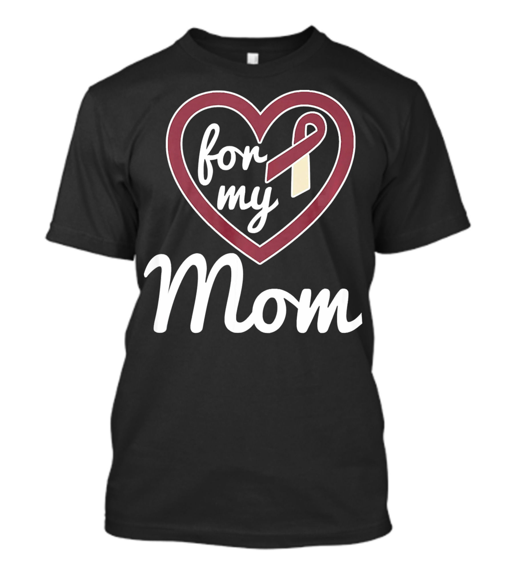 For My Mom Oral Cancer Awareness T-Shirt