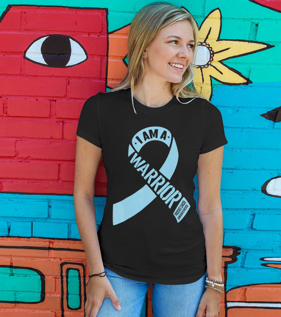 I Am A Warrior Prostate Cancer Awareness T-Shirt