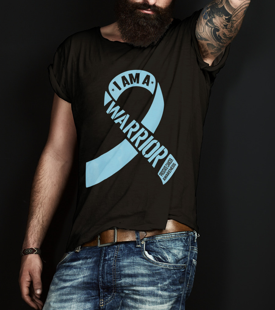 I Am A Warrior Prostate Cancer Awareness T-Shirt