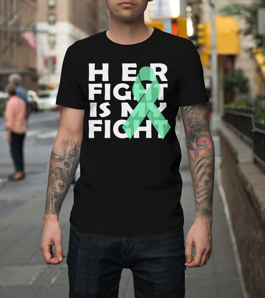 Her Fight Is My Fight Gallbladder Cancer T-Shirt