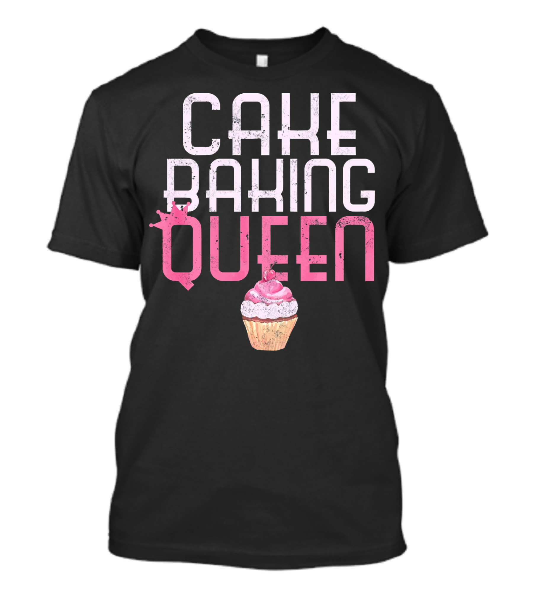 Cake Baking Queen Cupcake T-Shirt